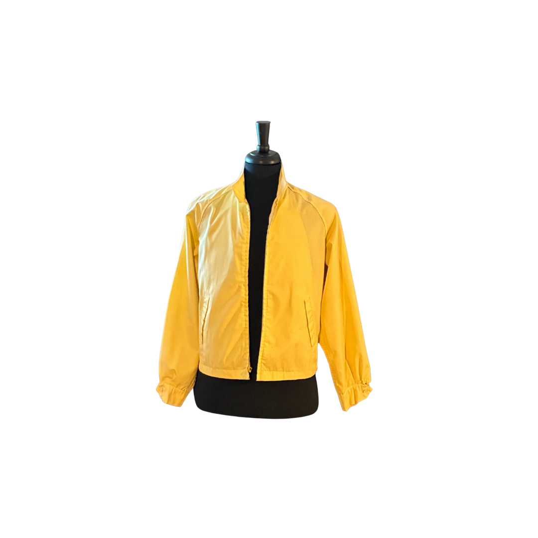 Retrofit 60's Men's lightweight jacket in yellow Size Medium