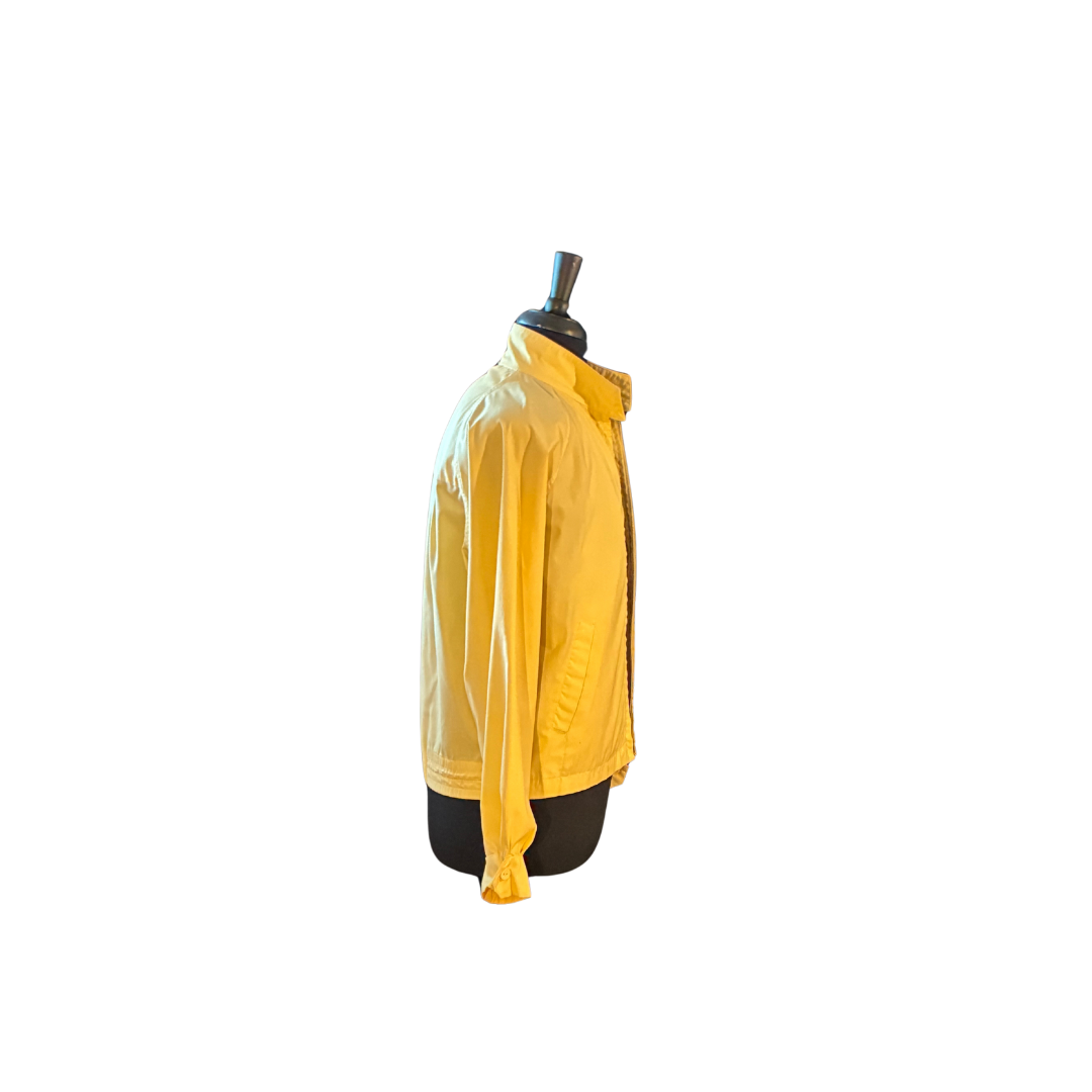 Retrofit 60's Men's lightweight jacket in yellow Size Medium