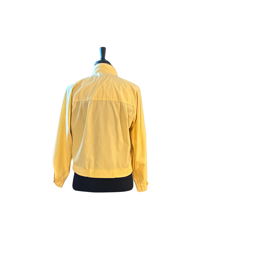 Retrofit 60's Men's lightweight jacket in yellow Size Medium