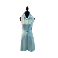 David Crystal Colorful Vintage Frock Mod Day Dress - Size S