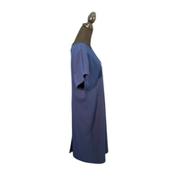 Navy Blue Vintage Shift Dress - Size 2X