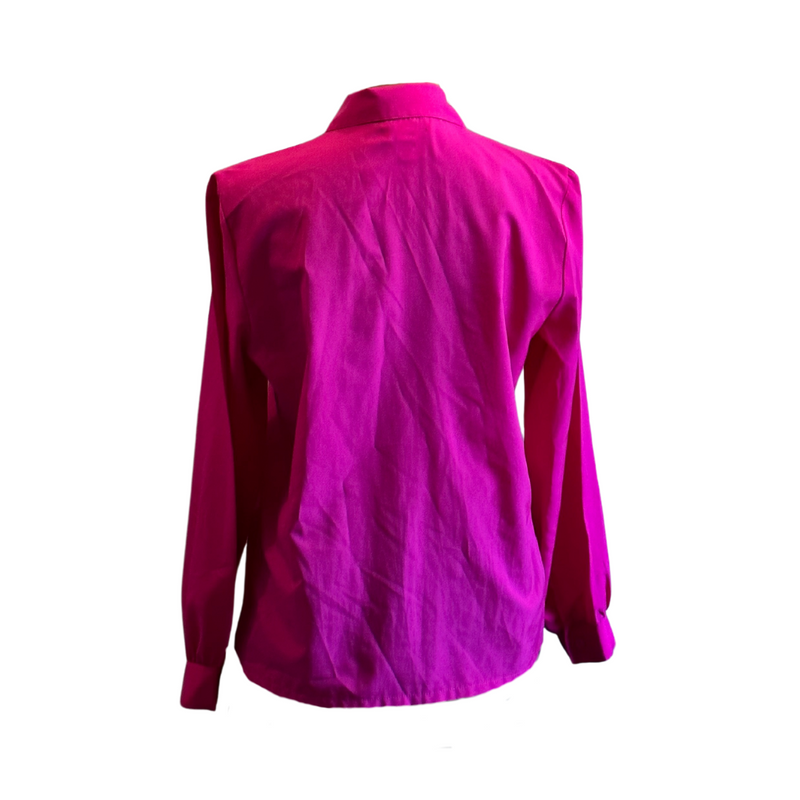 Magenta Judy Bond All About Business Blouse - Size 8