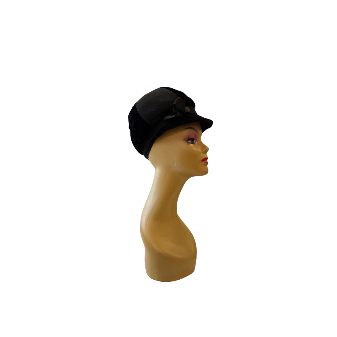 1960s Mr. John Jr Black Bucket Hat