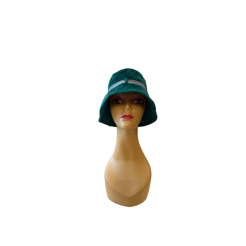 1960s Sonni California Green Cloche Hat