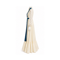 1970s Victorian Revival Prairie Maxi Dress Size 6