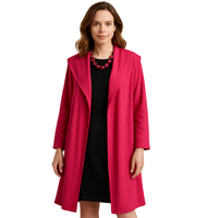 1950s Kay McDowell Red Swing Coat - Size S