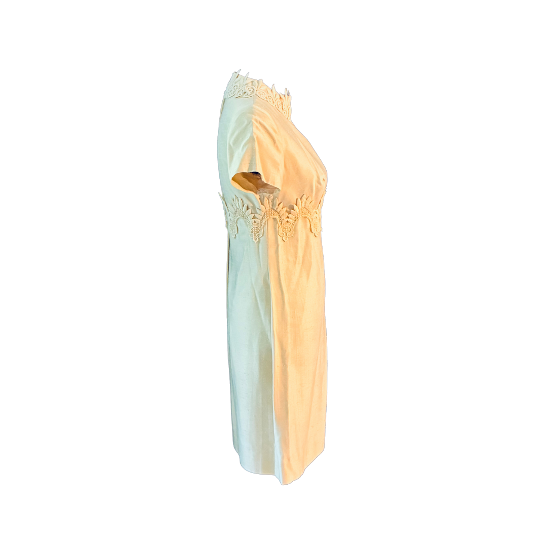 Sylvia Ann Vintage 60s Cocktail Dress- Size S