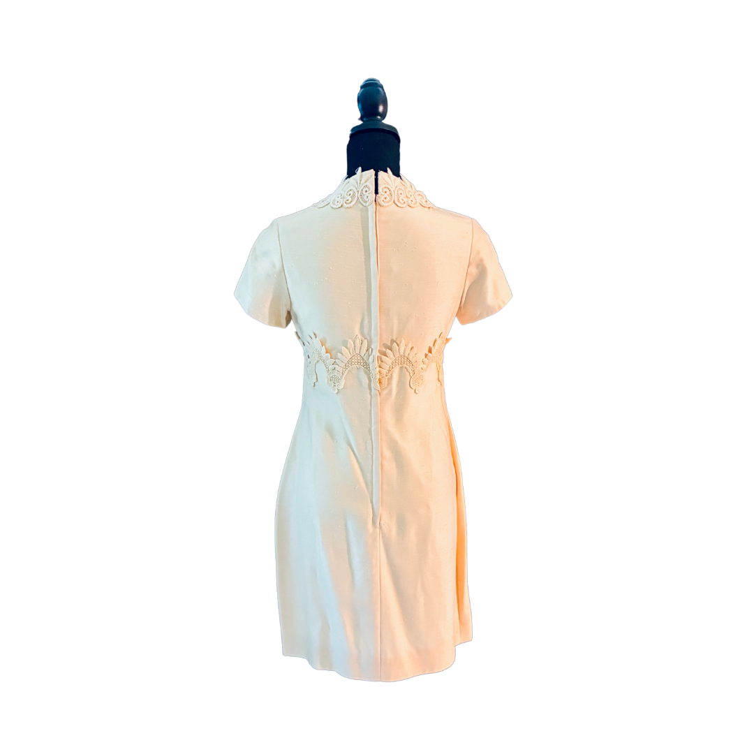Sylvia Ann Vintage 60s Cocktail Dress- Size S