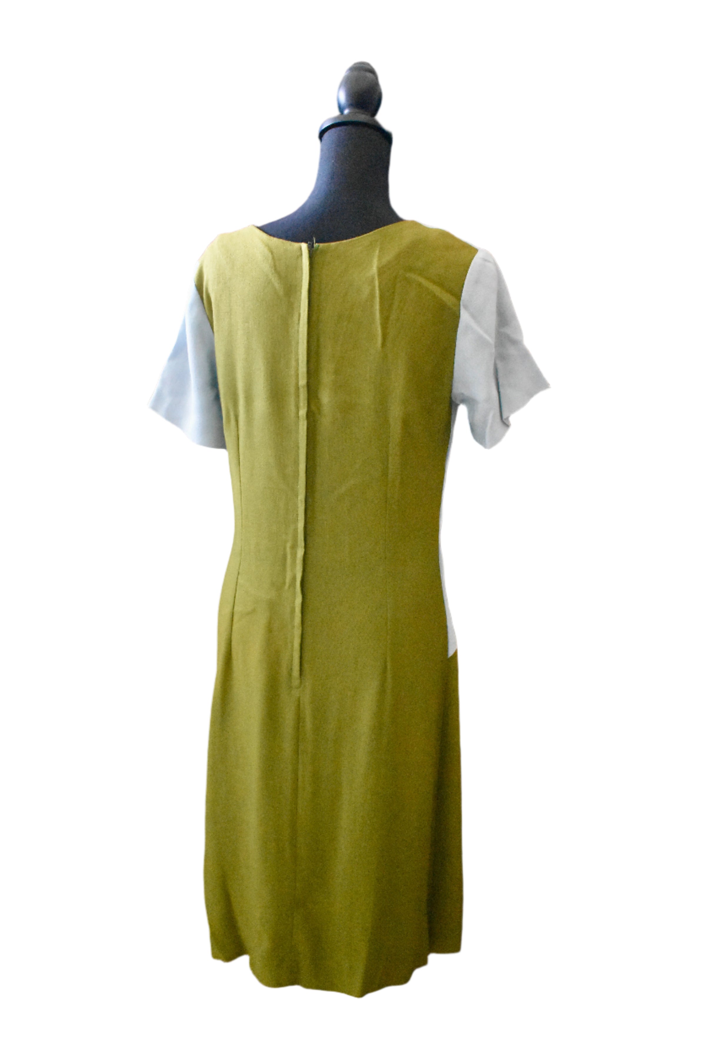 sears green dress Vintage Sears Maxi Wrap Dress Green Paisley Floral Long Sleeve Boho Bohemian