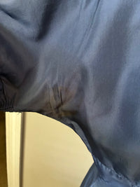 *Clearance*  Periwinkle blue vintage silk dress - *imperfections* Size L