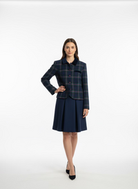 VTG Pendelton Petite Navy Suit  XS