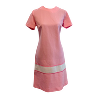 Blushing Beauty 50s Sheath Dress in Pink – Size L