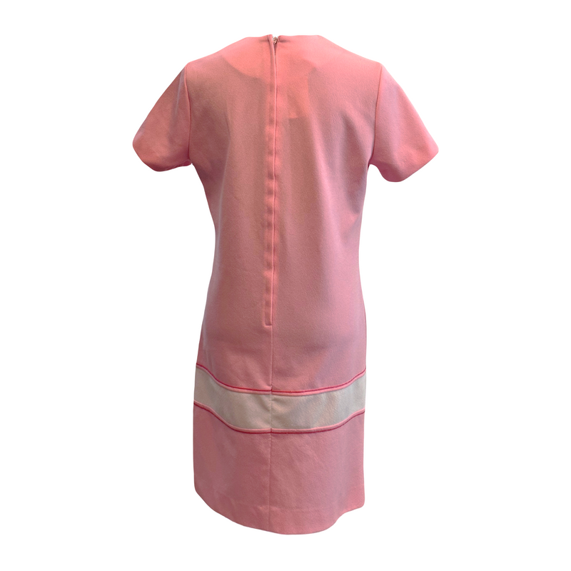 Blushing Beauty 50s Sheath Dress in Pink – Size L